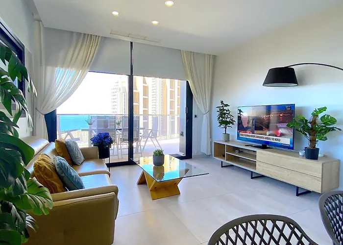 Lujoso Apartament Con Impresionantes Vistas Al Mar